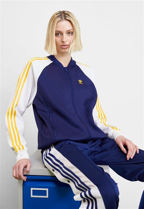 sst trainingsbroek adidas dames donkerblauw|ADICOLOR CLASSICS SST .